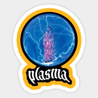 Plasma Sphere Sticker